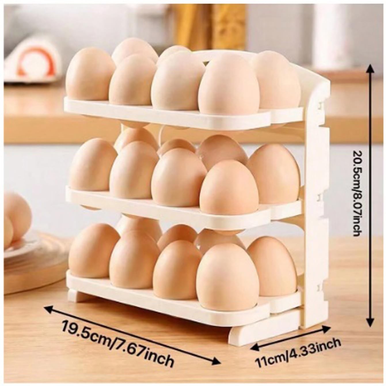 3 Layer Flip Egg Rack |š„FLAT 50% OFF SALEš„