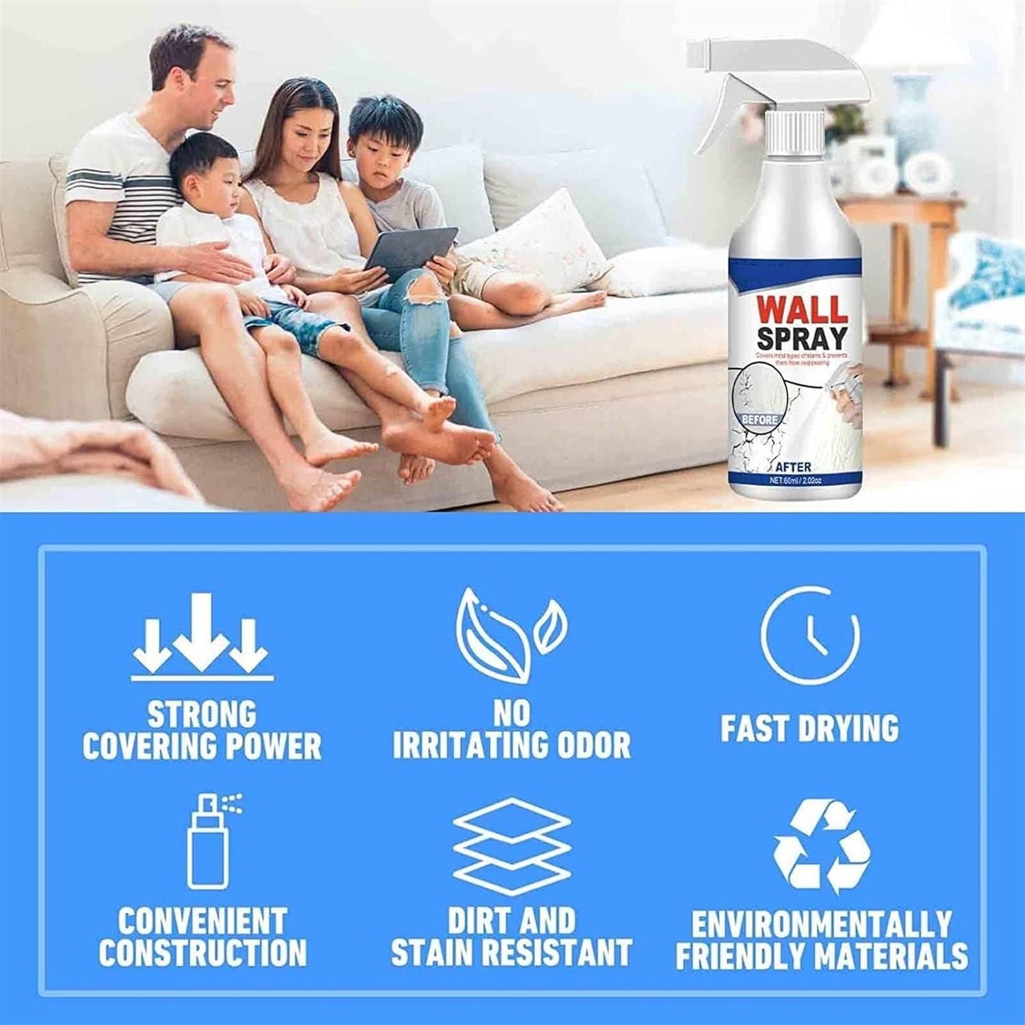 Wall Repair Paint Wall Spray |š„FLAT 50% OFF SAVINGš„